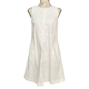 Lauren by Ralph Lauren Denim Fit-and-Flare Dress with Pockets in Size  6